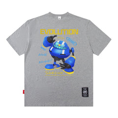 Men's T Shirt Short-Sleeved T-shirt Men's and Women's Spring and Summer Loose Couple