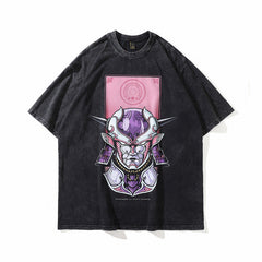 Men T Shirt Vintage Cartoon Printed Short Sleeve T-shirt Baby Boy and Girl Summer Loose Couple