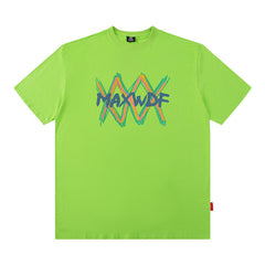 Men's T Shirt Printed Top T-shirt Men's and Women's Loose Short Sleeve