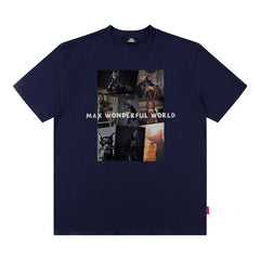 Men T Shirt Doberman Pinscher Printed Short-Sleeved T-shirt Men and Women Loose