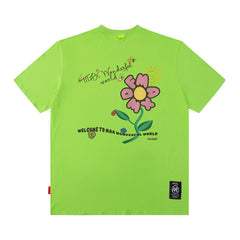 Men's T Shirt Letter Short Sleeve T-shirt Men's and Women's Loose Top