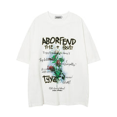Men T Shirt Printed round Neck Short Sleeve T-shirt Baby Boy and Girl Summer Loose