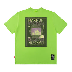 Men's T Shirt Printed Short-Sleeved Men's Retro Ins All-Match T-shirt