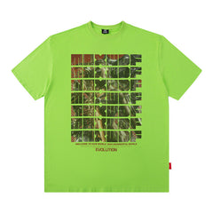 Men T Shirt Short Sleeve Printed Half Sleeve