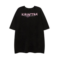 Men T Shirt Vintage Portrait Printing Printed Short Sleeve T-shirt for Men and Women Couple