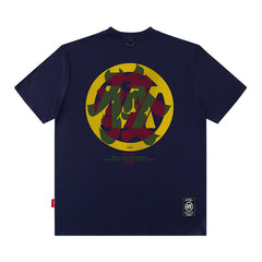 Men T Shirt Printed Short Sleeve T-shirt Men and Women Street Hip Hop