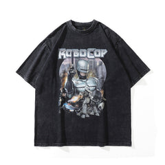 Men T Shirt Short Sleeve T-shirt Summer Loose Men and Women Hip Hop American Street