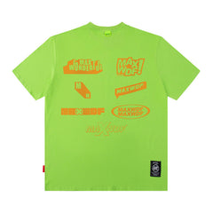 Men T Shirt West Coast Printed Short-Sleeved T-shirt Men and Women Loose Casual Couple