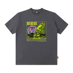 Men T Shirt Short Sleeve Hip Hop Summer Loose Street Couple T-shirt