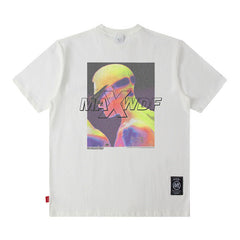Men's T Shirt Design Printed Short-Sleeved T-shirt Men's and Women's Loose