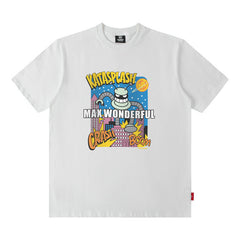 Men T Shirt Short-Sleeved T-shirt Boys Casual Loose