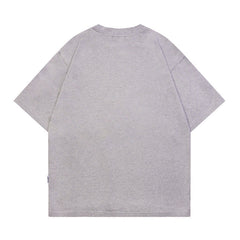 Men T Shirt Cartoon Printed Short-Sleeved T-shirt Men and Women Vintage