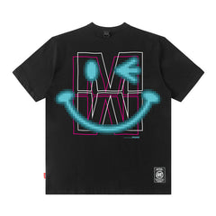 Men T Shirt Street Hip-Hop Fashion Brand T-shirt Men's and Women's Loose Short Sleeve