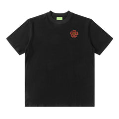 Men T Shirt Printed Short-Sleeved T-shirt Baby Boy and Girl Summer Loose Cotton