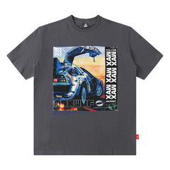 Men T Shirt Fashion Brand Hip Hop Short Sleeve T-shirt Men's Loose