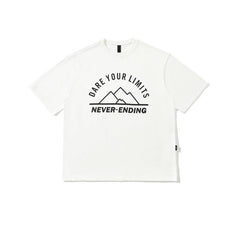 Men T Shirt Simple Letter Print Short-Sleeve T-shirt Men
