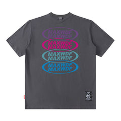 Men T Shirt Printed Summer Short-Sleeved T-shirt Men's Vibe Style Loose