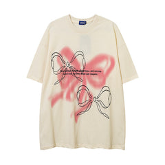 Men T Shirt Short Sleeve T-shirt Men and Women Street Loose Couple