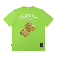 Men's T Shirt Printed Short-Sleeved T-shirt Men's Ins All-Match Loose