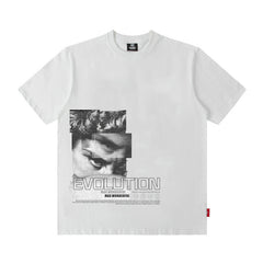 Men T Shirt National Fashion Short-Sleeved T-shirt Summer