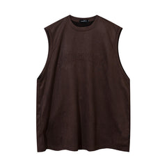 Men T Shirt Vintage Vest Men's Fashion Brand American Retro Hip Hop