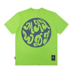 Men T Shirt Hiphop Short-Sleeved T-shirt Men's High Street Retro Street