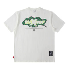 Men T Shirt West Coast Printed Short Sleeve T-shirt Male and Female Trendy Brand Loose
