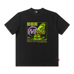 Men T Shirt Short Sleeve Hip Hop Summer Loose Street Couple T-shirt