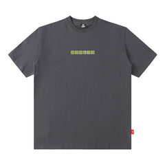 Men T Shirt Street Letter Print Short-Sleeve T-shirt Men's Loose Casual Couple