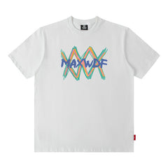 Men's T Shirt Printed Top T-shirt Men's and Women's Loose Short Sleeve