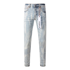 Purple Brand Jeans Pure Cotton High Street Trend #7017