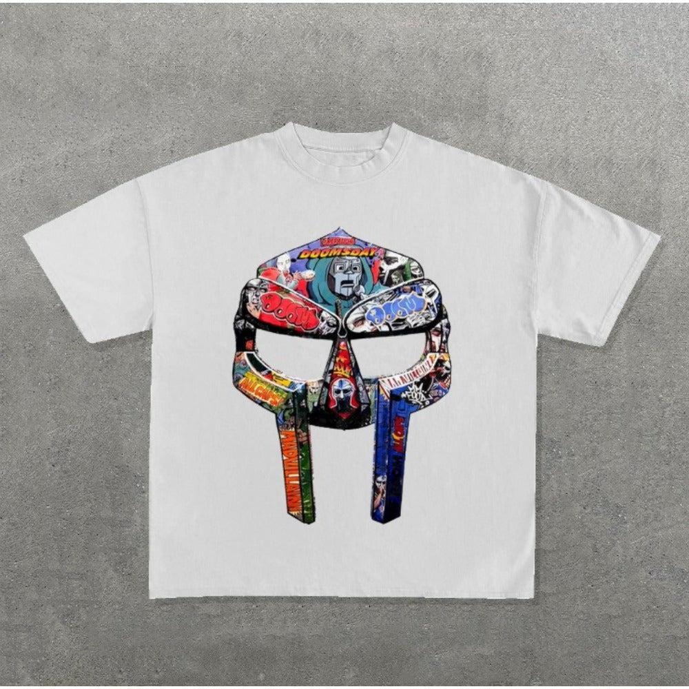 Street Unisex T-shirt Loose Casual Gothic