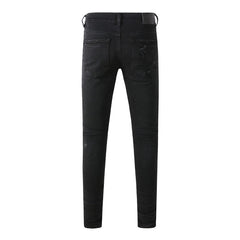 Purple Brand Jeans Pure Cotton High Street Trend #9108