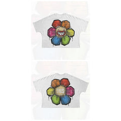 Street Unisex T-shirt Loose Casual Gothic