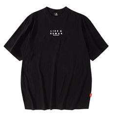 Men T Shirt Short-Sleeved T-shirt Men's Trendy Summer Couple Half Sleeve