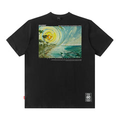 Men T Shirt Short Sleeve T-shirt Hip Hop Vibe Casual