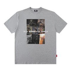 Men T Shirt Doberman Pinscher Printed Short-Sleeved T-shirt Men and Women Loose