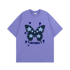 Men T Shirt Fashion Brand Lovers Wild Short-Sleeved T-shirt Men and Women