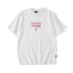 Men T Shirt Loose Men's Short-Sleeved T-shirt Hip-Hop Street Sports