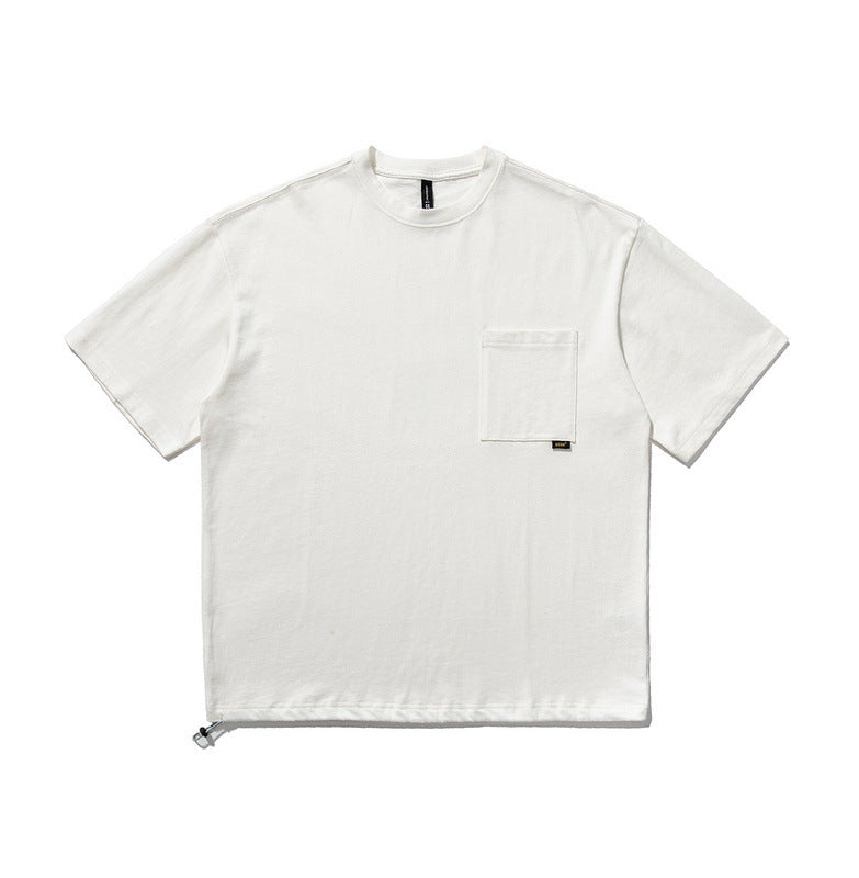 Men T Shirt Simple Letter Print Short-Sleeve T-shirt Men