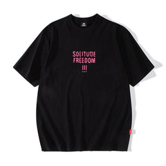 Men T Shirt Loose Men's Short-Sleeved T-shirt Hip-Hop Street Sports