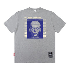Men T Shirt Short Sleeve T-shirt Men and Women Loose