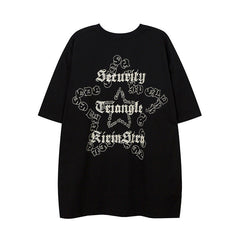 Men T Shirt Couple Half Sleeve T-shirt Hip Hop Casual Short Sleeve T-shirt for Men and Women