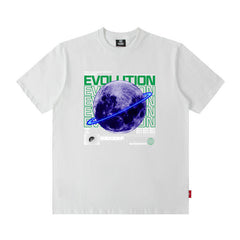 Men T Shirt Spring/Summer Fashion High Street National Fashion Loose