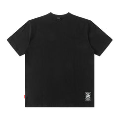 Men T Shirt Portrait Printing Short-Sleeved T-shirt Men's Loose Casual