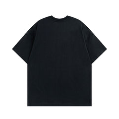Men T Shirt Contrast Color Ribbon Bow Couple Short Sleeve T-shirt Men
