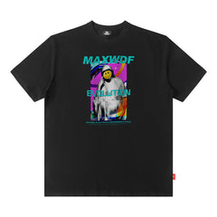 Men T Shirt Short Sleeve T-shirt Men and Women Loose