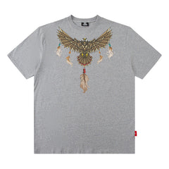 Men T Shirt Printed Short-Sleeved T-shirt Baby Boy and Girl Summer Loose All-Match Casual