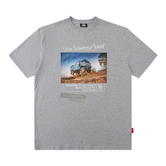 Men T Shirt West Coast T-shirt Street Retro Hiphop Short Sleeve Men and Women