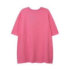 Men T Shirt Letter Short Sleeve T-shirt Harajuku Country Fashion Brand Summer Couple